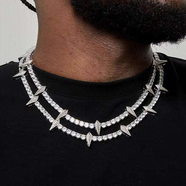 New Black Panther Tennis Necklace