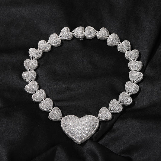 Big Heart Necklace - Drip lordss